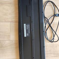 バッファロー USB接続 有線スタンダードキーボード BSKBU100BK ブラックの画像
