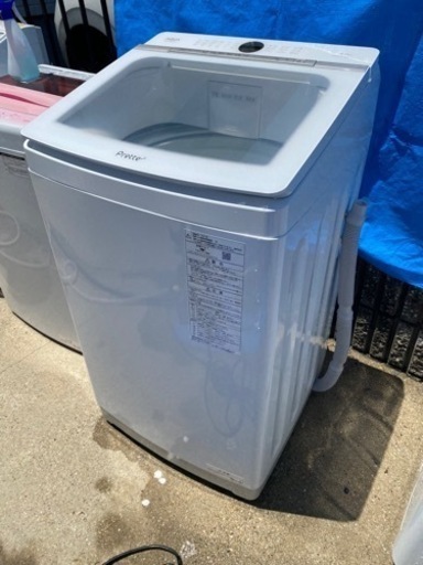 超お薦め品‼️分解洗浄済み‼️自動投入‼️ガラストップ AQUA洗濯機Prette8kg2021年