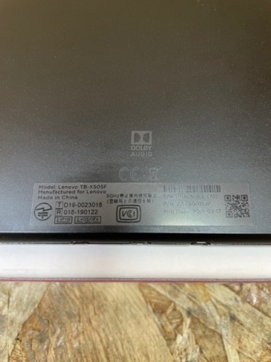 C(6360) ①　Lenovo Tab M10 HD タブレット Wi-Fiモデル 10.1 インチ 2G/16GB TB-X505