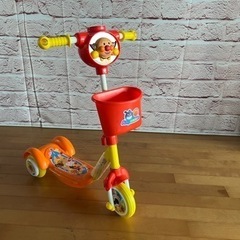 【完売御礼】【幼児用】新古品キックスケーター アンパンマン 未使...