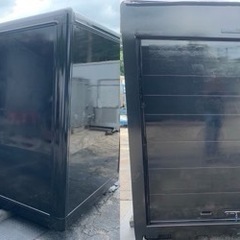 No.853 保冷バン 2ｔ 車 アルミ 箱 バイク 倉庫 トラック コンテナ 米 保管庫 物置 DIYの画像