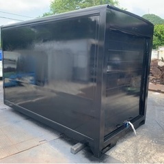 No.853 保冷バン 2ｔ 車 アルミ 箱 バイク 倉庫 トラ...