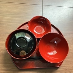 未使用　和皿 食器 １００日祝　ベビー　寒川神社