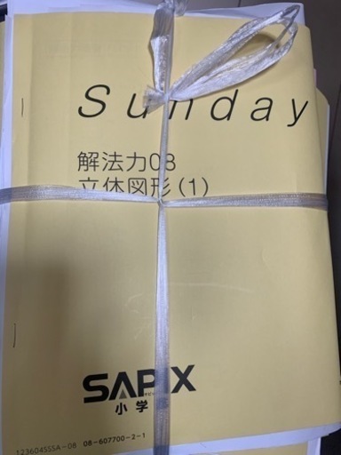 サピックス6年特訓全科目