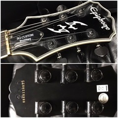 Epiphone エピフォン  SG Prophecy EMG アクティブ　ギターの画像