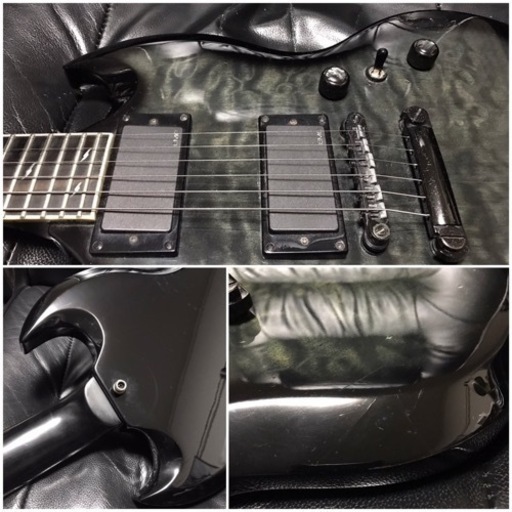 Epiphone エピフォン  SG Prophecy EMG アクティブ　ギター