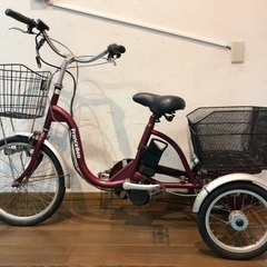電動3輪自転車内装3段変速の画像