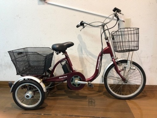 電動3輪自転車内装3段変速