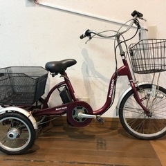 電動3輪自転車内装3段変速