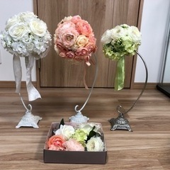 ブーケ・胸飾りセット