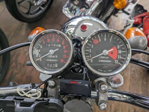 H1 エグリ　SS500　純正タコメーター マッハ 500SS タコメーター 当時物