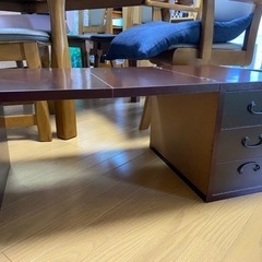 折りたたみ机　昭和レトロ