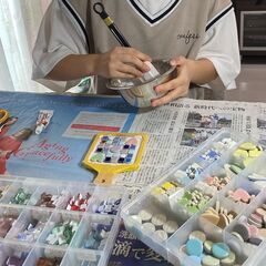 オリジナルデザインで作るミニトレー（タイルクラフト）の画像