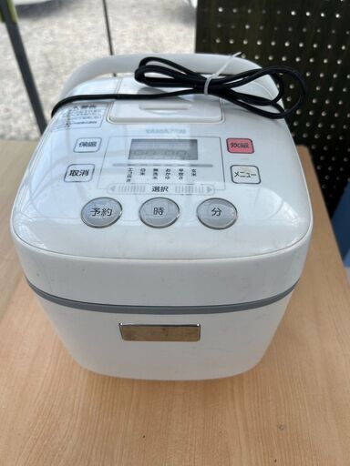 YAMAZEN　マイコン炊飯器　３合　YJCー３００　２０２０年製