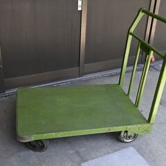 台車 ♡ 鋼鉄製運搬車　※耐荷重500kgの工場でも使える台車＿⑤の画像