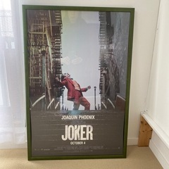ジョーカー映画館サイズポスター額付き　