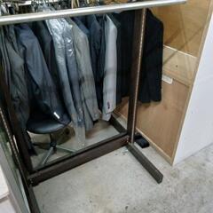 🎉 【家具処分セール】ハンガーラック 業務用 横幅92cm 奥行き53cm 高さ135cm 店舗什器 ディスプレイ什器の画像