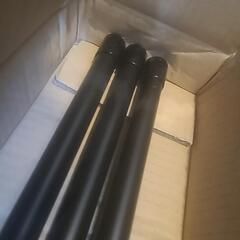 【取引確定】のぼり ポール 黒 ブラックポール 旗 3本 165センチ～305センチの画像