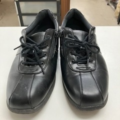 O2406-076 TOPAZ スニーカー ブラック　サイドジッ...