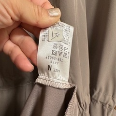 シャツワンピース モカブラウン Mサイズの画像