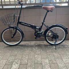 リサイクルショップどりーむ荒田店 No1271 折りたたみ自転車...