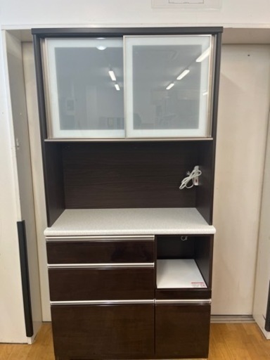 N646★ニトリ製★レンジボード★カップボード★食器棚★幅590mm