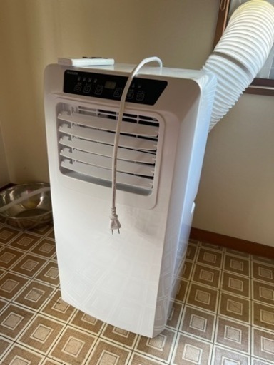 山善　窓用エアコン　美品♪ 説明書有り