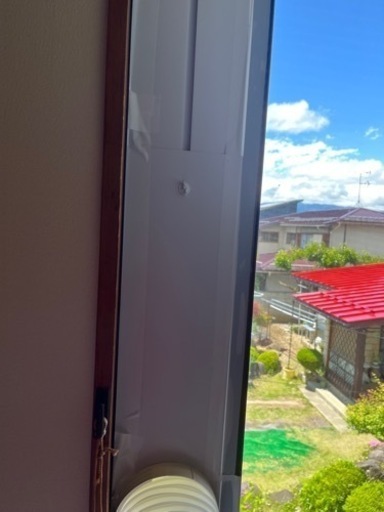 山善　窓用エアコン　美品♪ 説明書有り