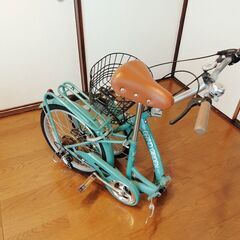 可愛い折り畳み自転車を無料で差し上げます！！の画像