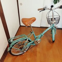 可愛い折り畳み自転車を無料で差し上げます！！の画像