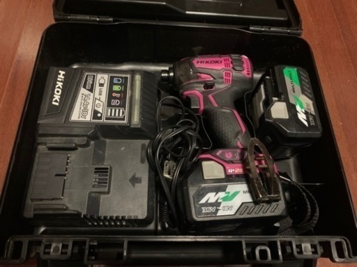 ハイコーキ36vインパクトセット