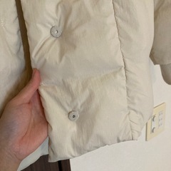 軽量アウター アイボリーの画像
