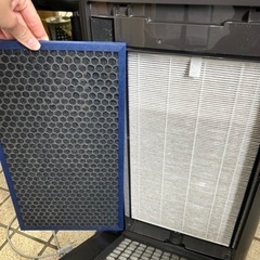 SHARP 加湿空気清浄機　2019年製　ブラウン　の画像