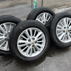 18系 クラウン 純正 アルミホイール / サマータイヤ 215/60R16 KUMHO ecowing ES31 2022年製 4本まとめて 中古品 ③