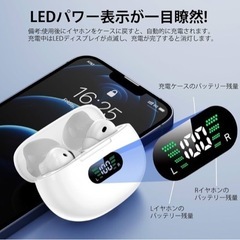 【新品】ワイヤレスイヤホン　Bluetooth5.3の画像