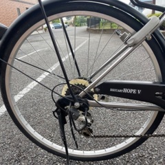 自転車  26インチ シマノ製6段ギアの画像