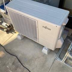 富士通 エアコン 2014年 2.2KW 取り付けの画像
