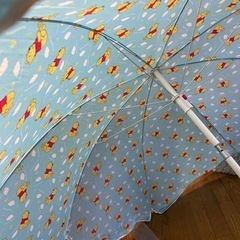 くまのプーさんビーチパラソルの画像