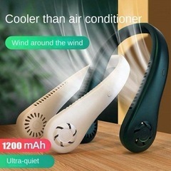ネックファンNeck Small Fan(^.^) ホワイト🤍の画像