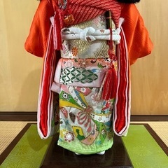 市松人形　 ひな人形の画像