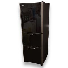 24Y328 ジD HITACHI 日立 冷凍冷蔵庫 R-S2700FV 右開き 3ドア 265L 2015年