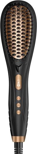 【新品】ストレートブラシ ヒートブラシ 電熱 ヘアブラシ