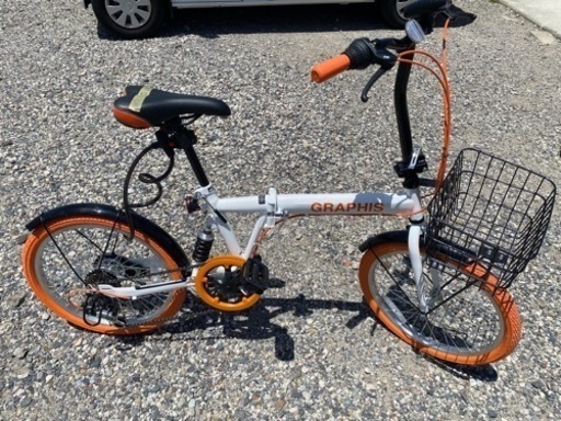 お薦め品‼️美品‼️折りたたみ自転車20インチ6段ギア 2023年