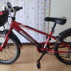 サイクルメーター付20インチ自転車