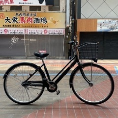 【超お買い得🉐】 シティーサイクル 26インチ 3段変速 オートライト
