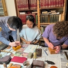 本格ハンコ作り　書道教室主催📝