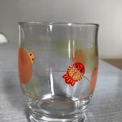 貯金魚　グラスの画像