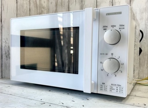 お引取り限定 美品 22年製 ヤマダ電機 YAMADA 17L 電子レンジ YMW-M17JW5 東日本専用50Hz