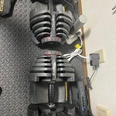 １５日迄早い者勝ち商談中40㌔x2可変式ダンベル、可変ベンチ、姿...