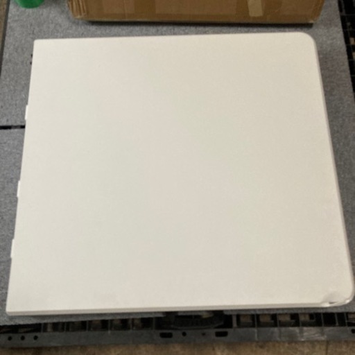 Hushijue 折りたたみテーブル アウトドアテーブル ピクニック レジャー キャンプ用 耐荷重120kg (ホワイト-152)